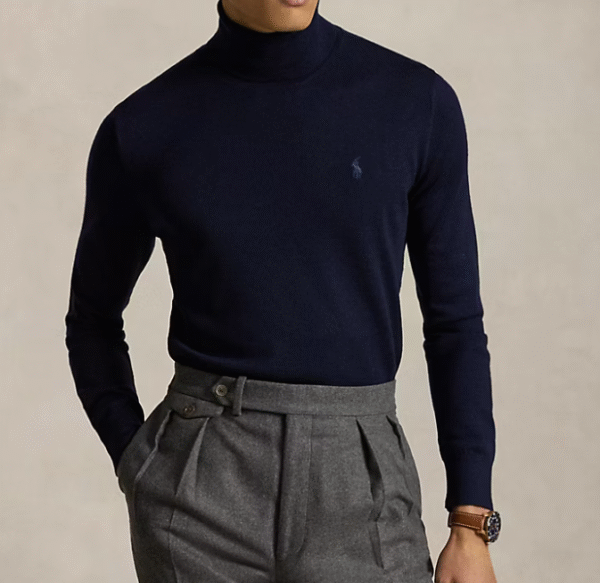 Ralf Lauren Roll neck Jumper Woollen T-Shirt